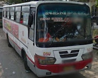 Bus DSU 157 jurusan Poris Tangerang - Senen