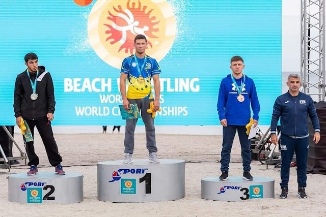 Medalie pentru Leova la Campionatul Mondial la lupte de plajă
