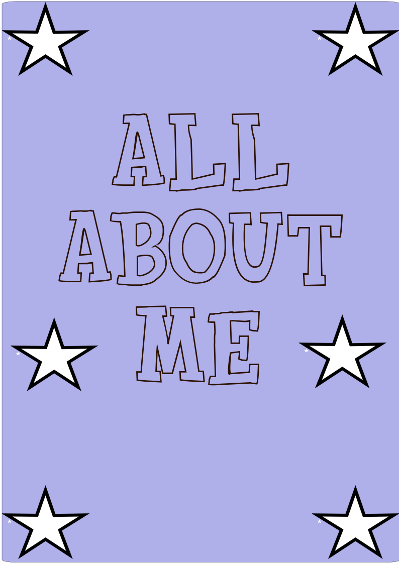 All About Me Free Printable Sheets