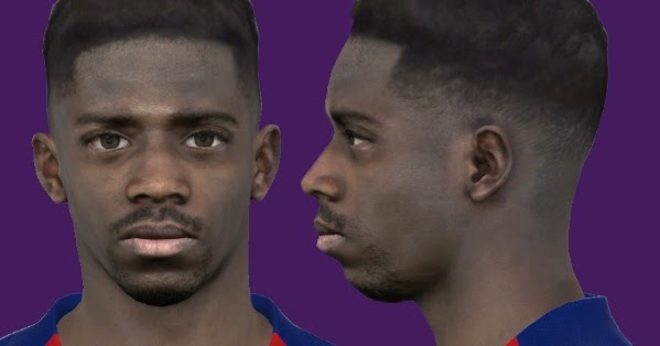 PES 2017 Ousmane Dembélé Face (FCB) by Alief