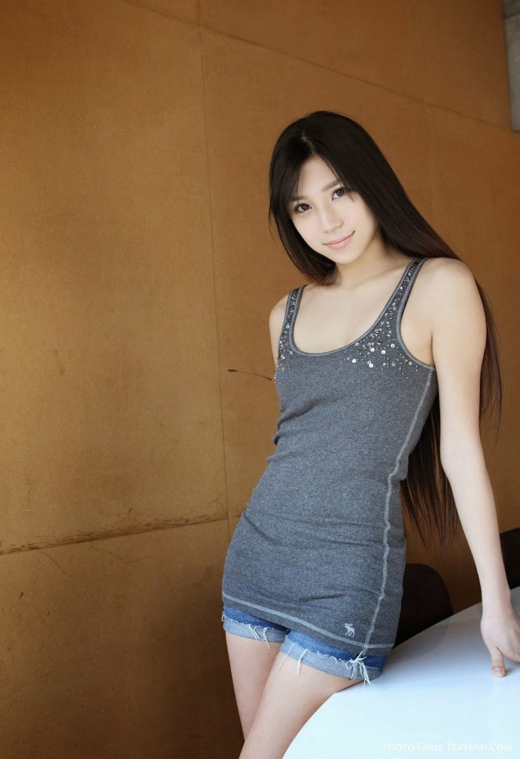 Hot Asian Girl With Long Hair Girls Po