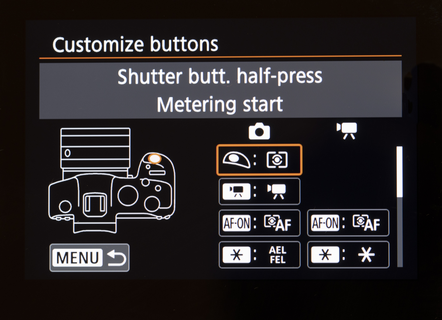 Jeff Cable's Blog camera settings for your Canon R5 and R6