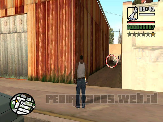 East Los Santos Molotov Cocktail di GTA San Andreas