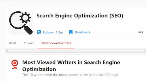 the best steps to become the most viewed writers in topic SEO