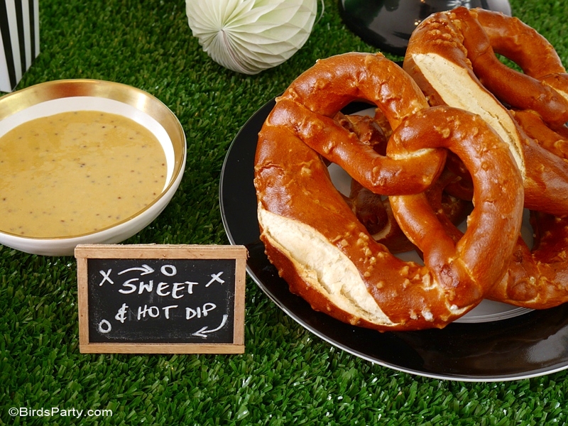 Super Bowl Party with DIY Decorations, Food Ideas and Printables - BirdsParty.com