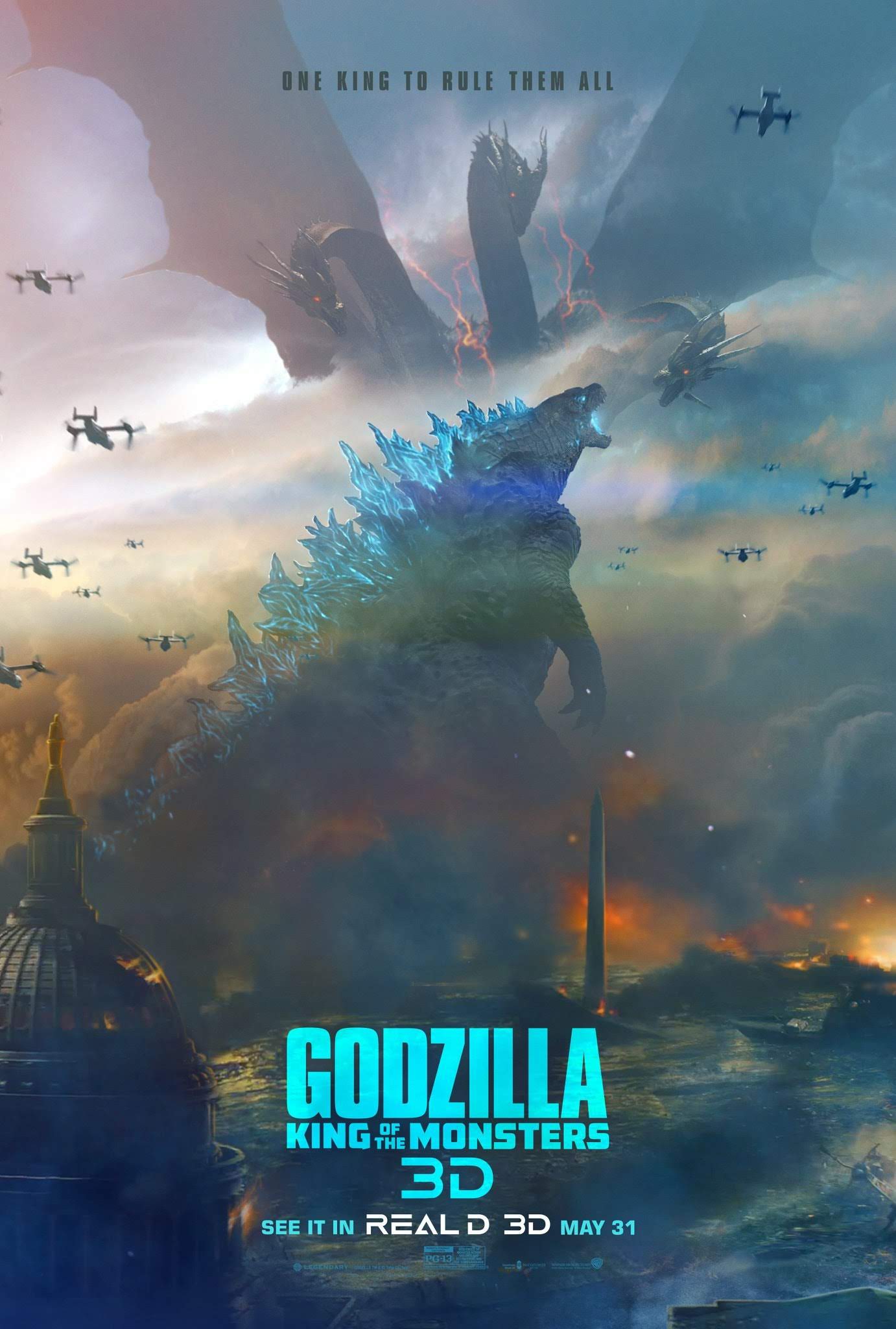 Godzilla : ハリウッド版「ゴジラ」シリーズの第2弾「キング・オブ・ザ 
