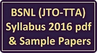  BSNL Junior Telecom Officer Previous Papers | Download BSNL JTO Solved Papers
