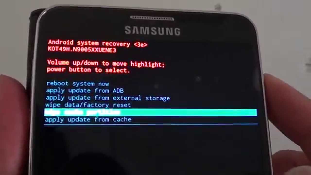 Recovery Samsung Galaxy Note