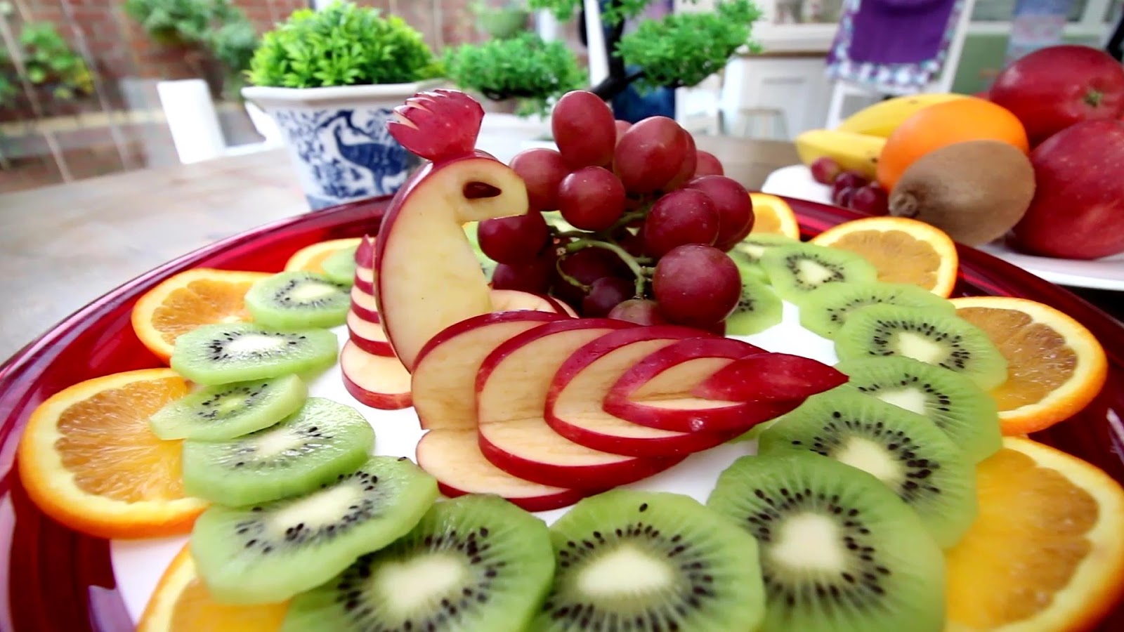 ItalyPaul Art In Fruit & Vegetable Carving Lessons DIY Fruit Platter