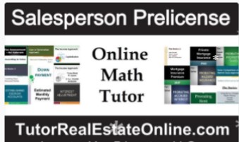 Real Estate Math Tutor Course