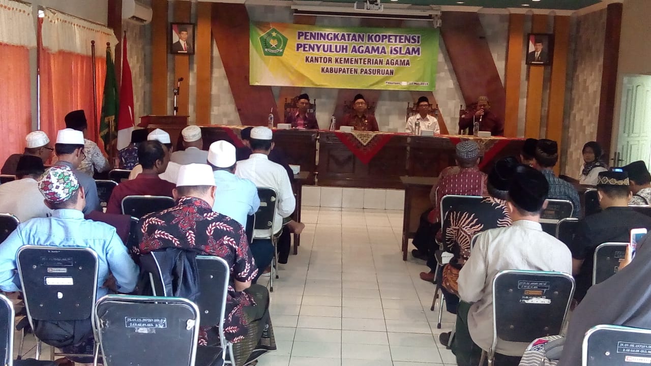 96 Penyuluh Agama Non Pns Ikuti Pembinaan Di Kemenag Kab