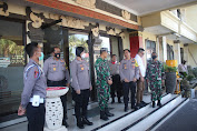Perkuat Sinergitas TNI - POLRI Dandim 1611 Badung Silaturahmi Ke Polres Badung