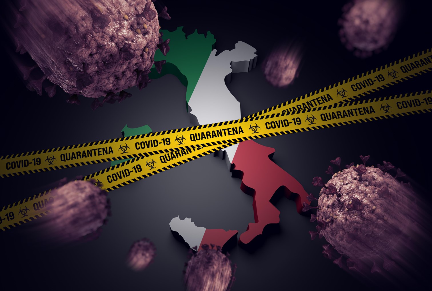 新冠病毒在義大利北部造成兩起群聚感染，幾個禮拜後，疫情迅速延燒