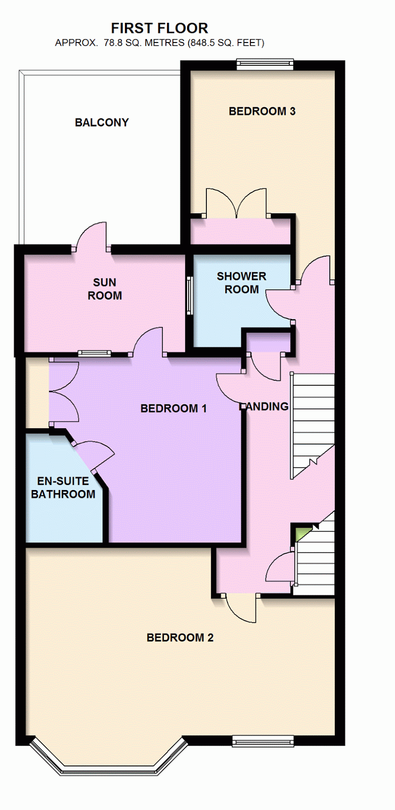 House for Sale in BorthyGest, Wales Floor Plans