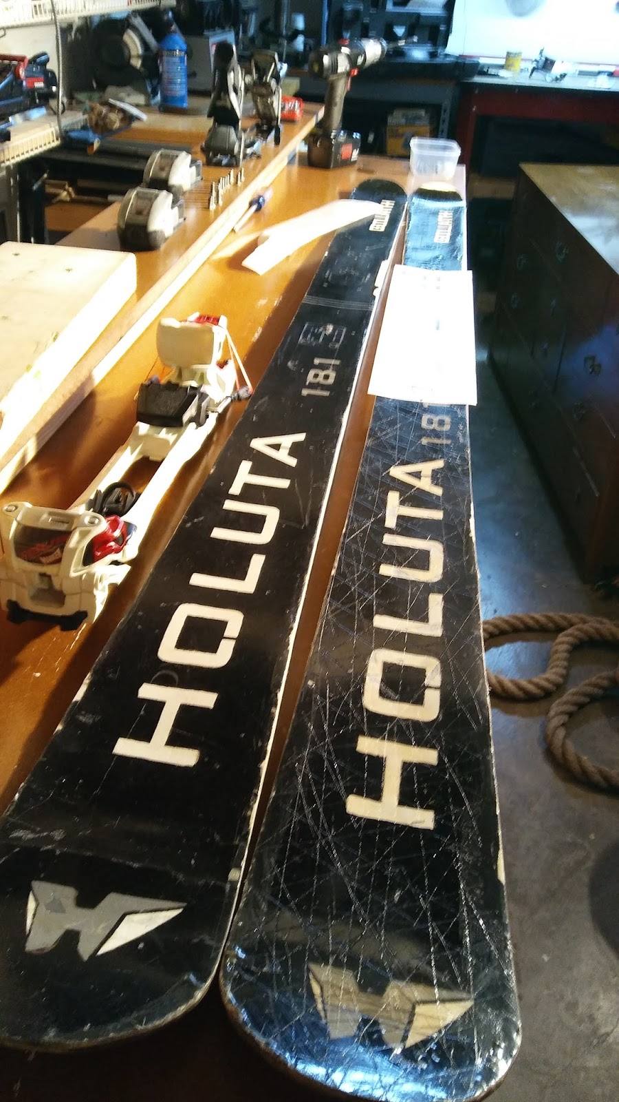 HOLUTA Ski Design Mounting Marker Tour Bindings