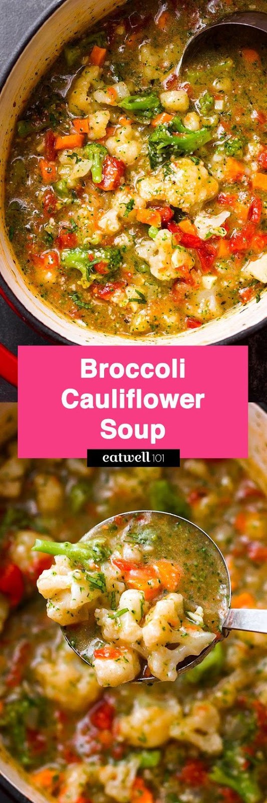 Broccoli Cauliflower Soup - Food Easy Father