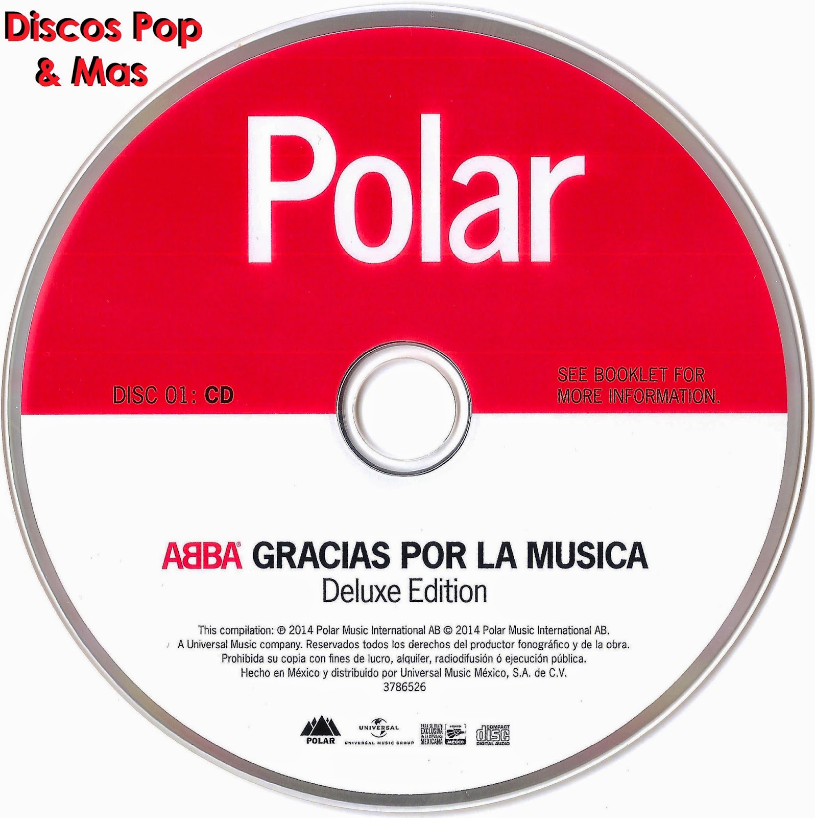 Discos Pop & Mas ABBA Gracias Por La Música (Deluxe Edition)