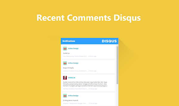 How to Install Disqus Recent Comments on Blog How to Install Disqus Recent Comments on Blog