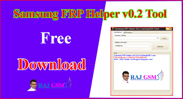 Download Samsung FRP helper v0.2 Tool Free 2020