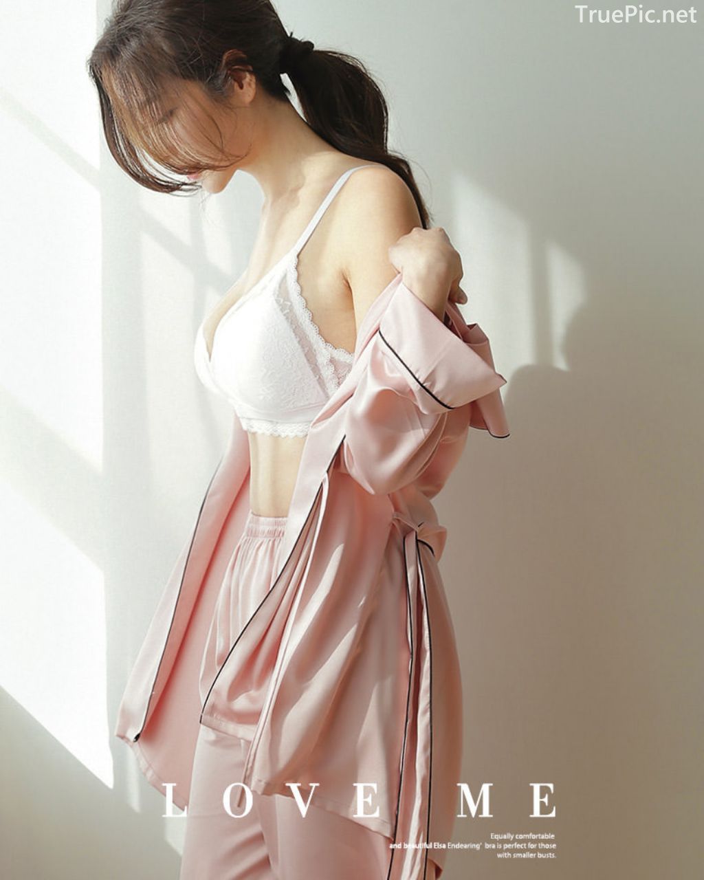 Korean Fashion Model - Jin Hee - Lovely Soft Lace Lingerie - TruePic.net - Picture 54
