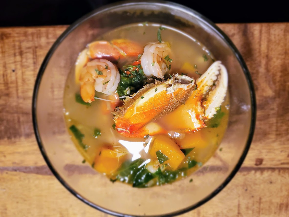 Jonah's Float A Seafood Soup