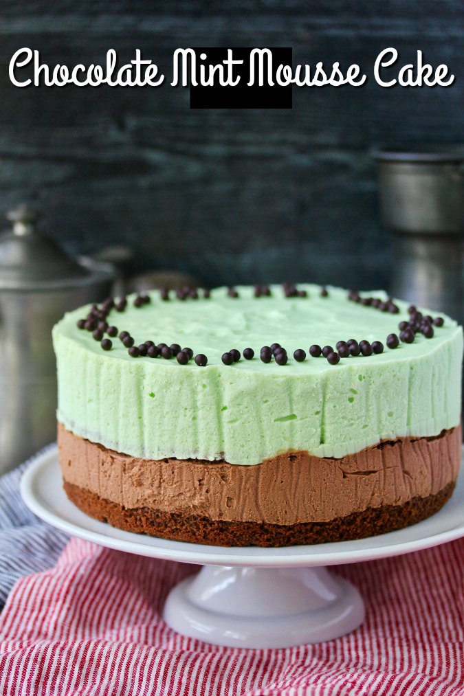 Chocolate Mint Mousse Cake Karen's Kitchen Stories