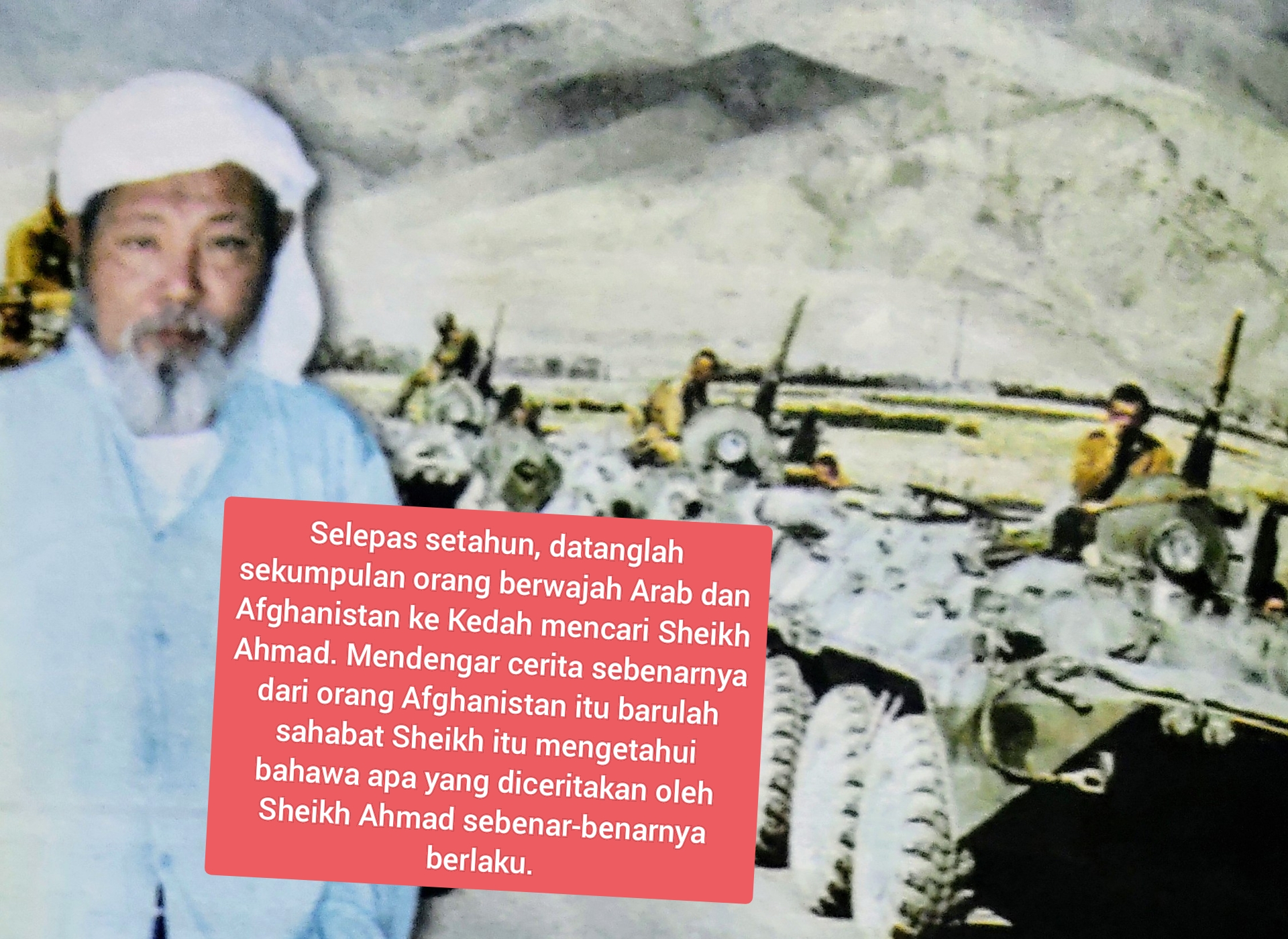  Wali Kedah hancurkan kereta kebal Rusia di Afghanistan