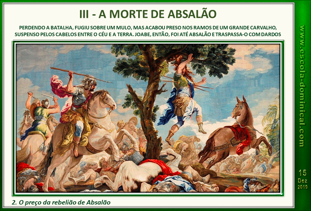 Como Foi A Morte De Absalão ENSINO