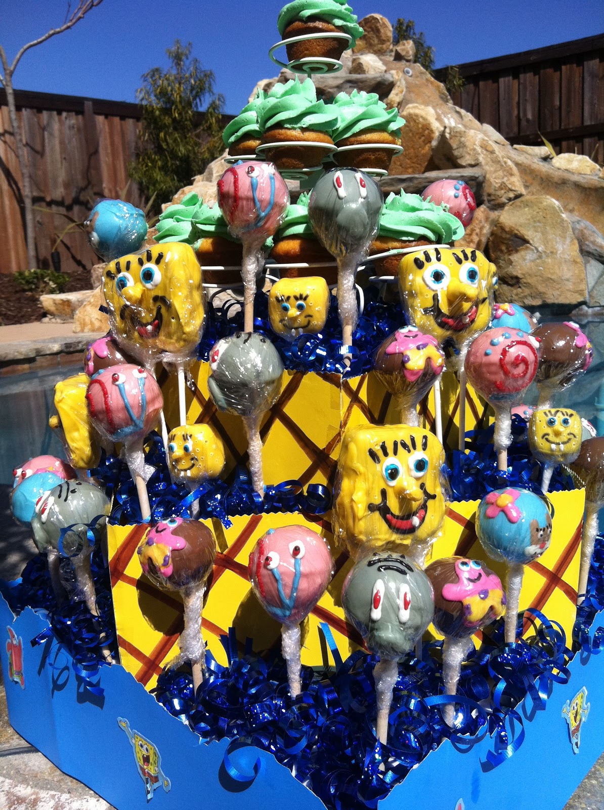 Cake Pop Queens Spongebob Cake Pops