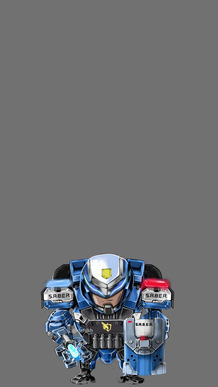 Wallpaper Mobile Legend Johnson Automata