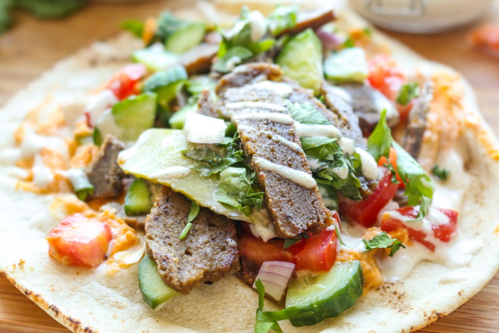 Vegan Seitan Shawarma Arabic Food Recipes