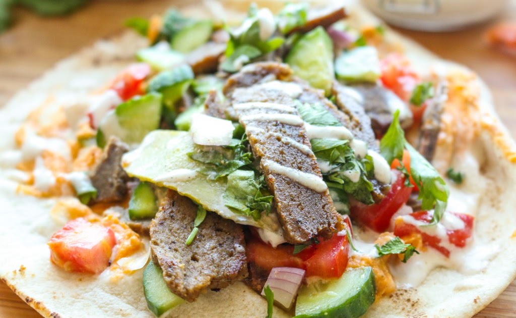 Vegan Seitan Shawarma Arabic Food Recipes