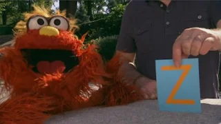 Murray Sesame Street sponsors letter Z, Sesame Street Episode 4325 Porridge Art season 43