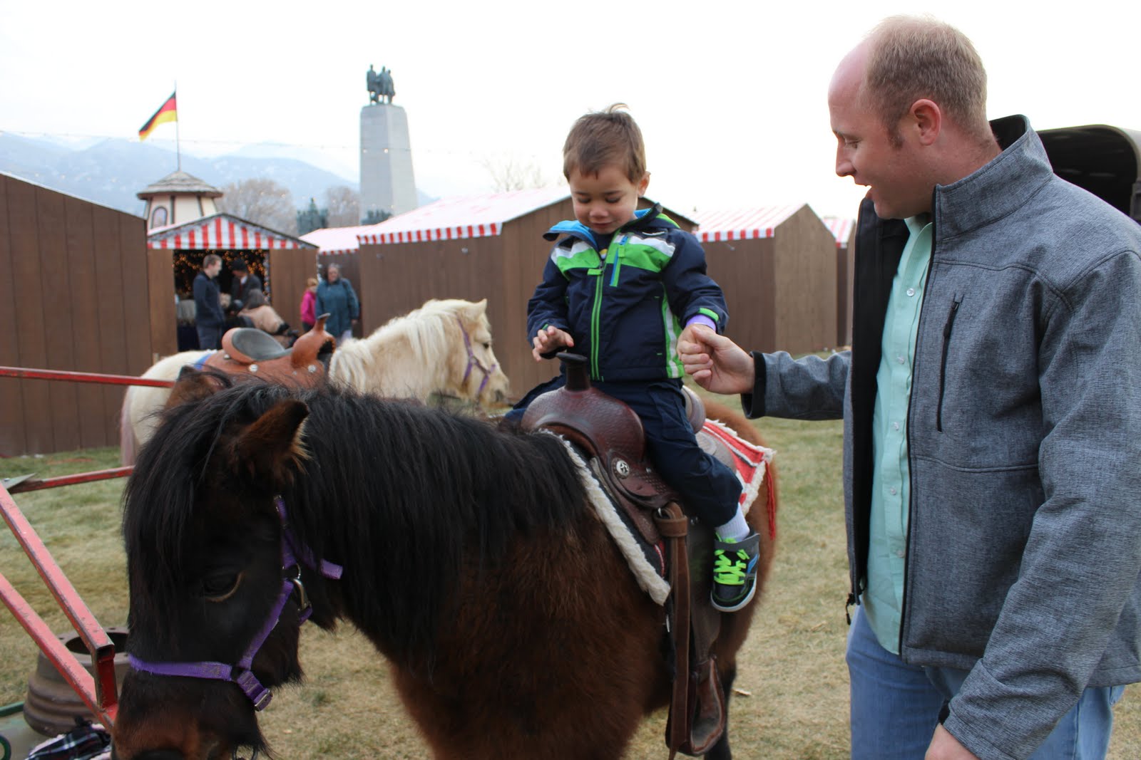 Here and There: Christmas: Festival of Trees, German Festival and Festival of Dancing
