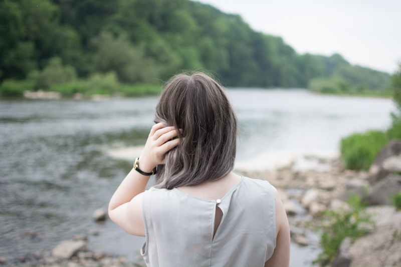Minimal Monochrome outfit for Summer OOTD