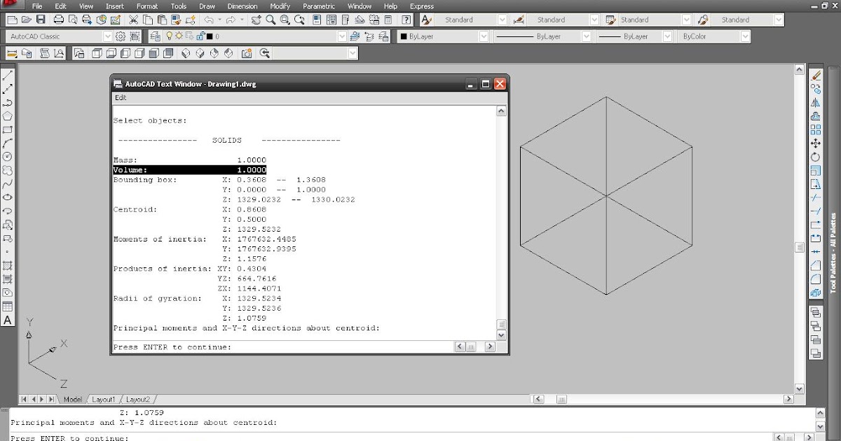 Cara Menghitung Luas dan Volume Otomatis pada Autocad Cara Menghitung Luas dan Volume Otomatis pada Autocad