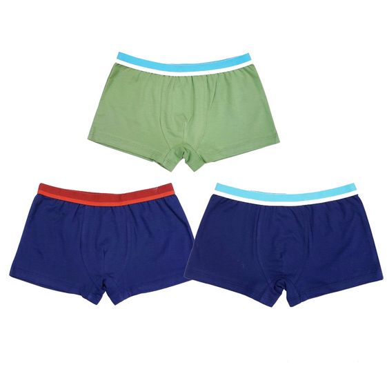 COMBO 3 QUẦN LÓT BÉ TRAI COTTON BOXER