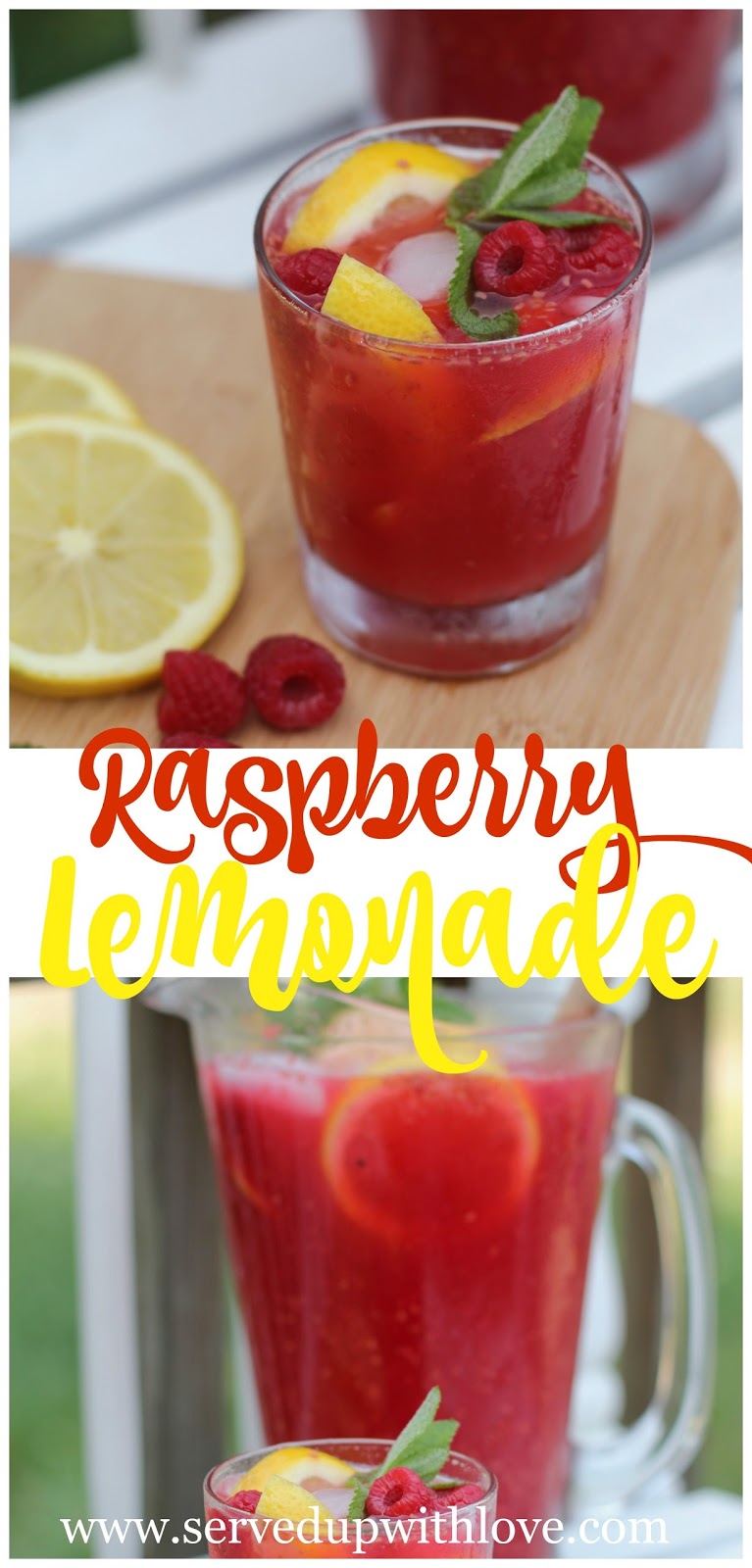 Raspberry Lemonade Served Up With Love