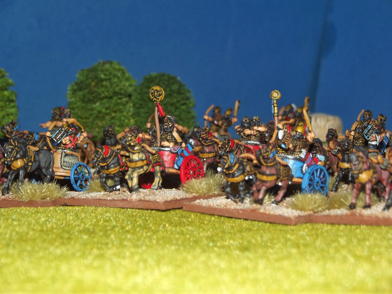 Hart of War Figure Painting and Basing Service: MITANNI CHARIOTS