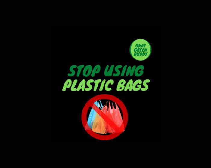 STOP USING PLASTIC BAGS