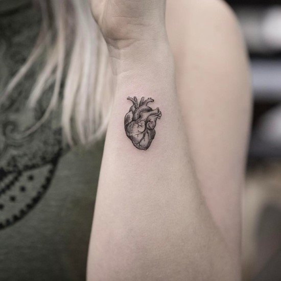 Tatuagens de coração Tatuagens de coração