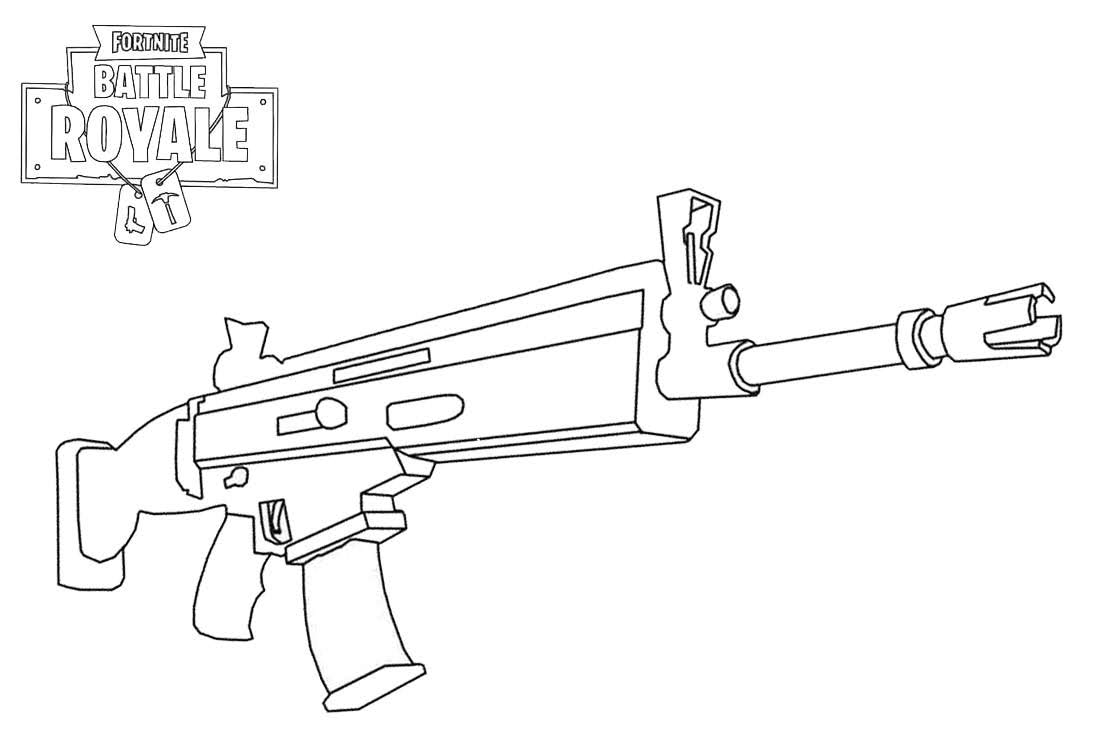 Coloriage Fortnite Gratuit a Imprimer  Coloriage à imprimer gratuit