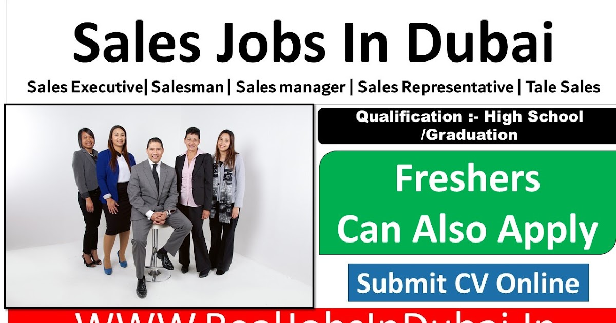 Sales Jobs In Dubai UAE 2023