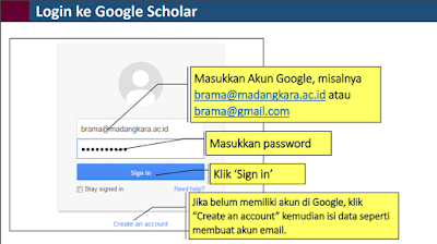 Cara Login ke Google Scholar