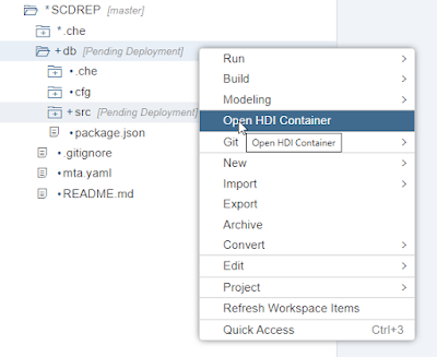 SAP HANA smart data integration, SAP HANA, SAP Web IDE, SAP HANA Learning