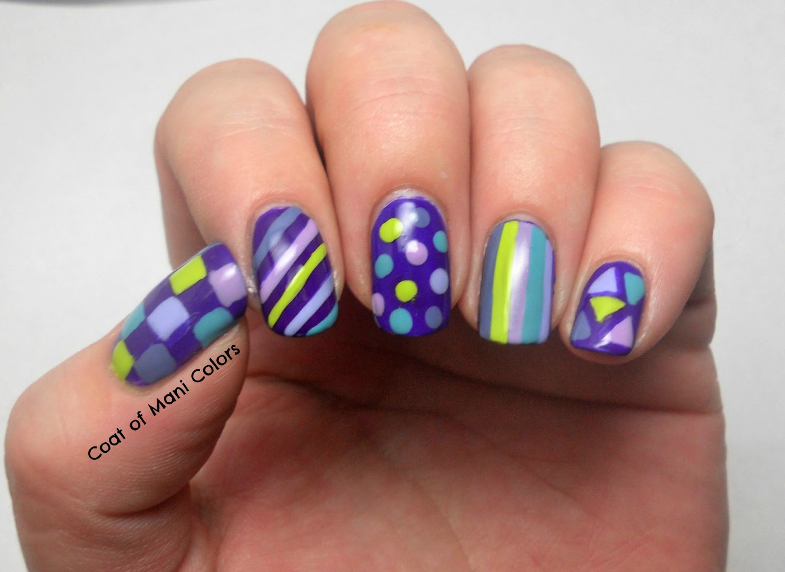 Coat of Mani Colors: 31 Day Challenge- Skittle!