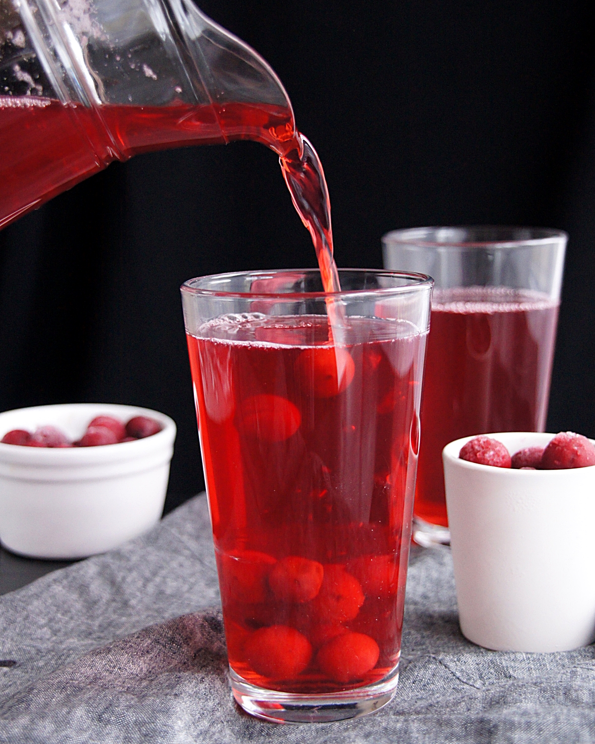 Kompot z mrożonych wiśni Justyna Dragan