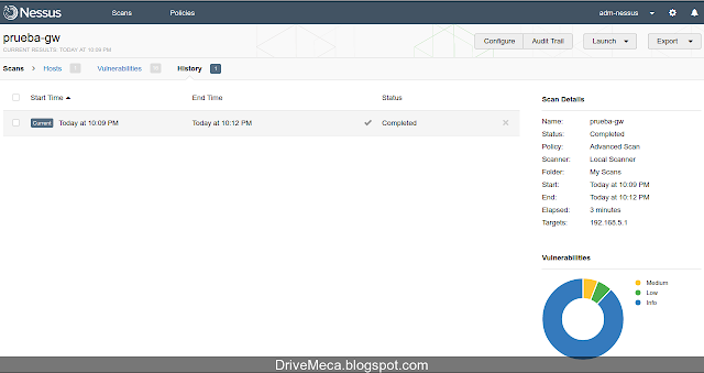 DriveMeca instalando y configurando Nessus en Linux Ubuntu