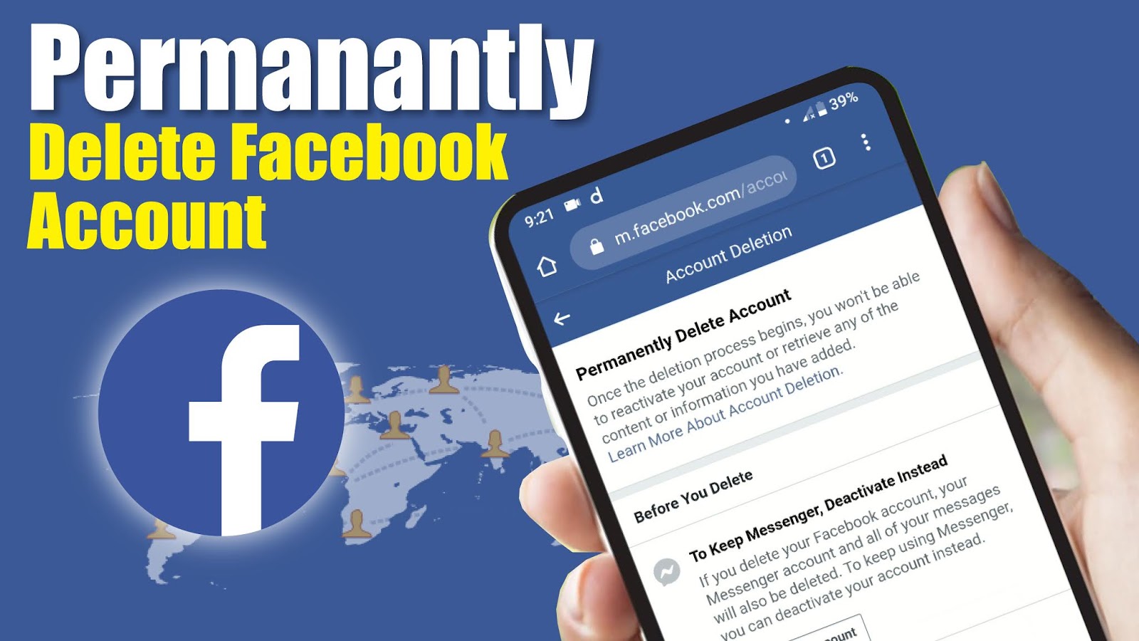 how to deactivate facebook account mobile how to deactivate facebook account mobile