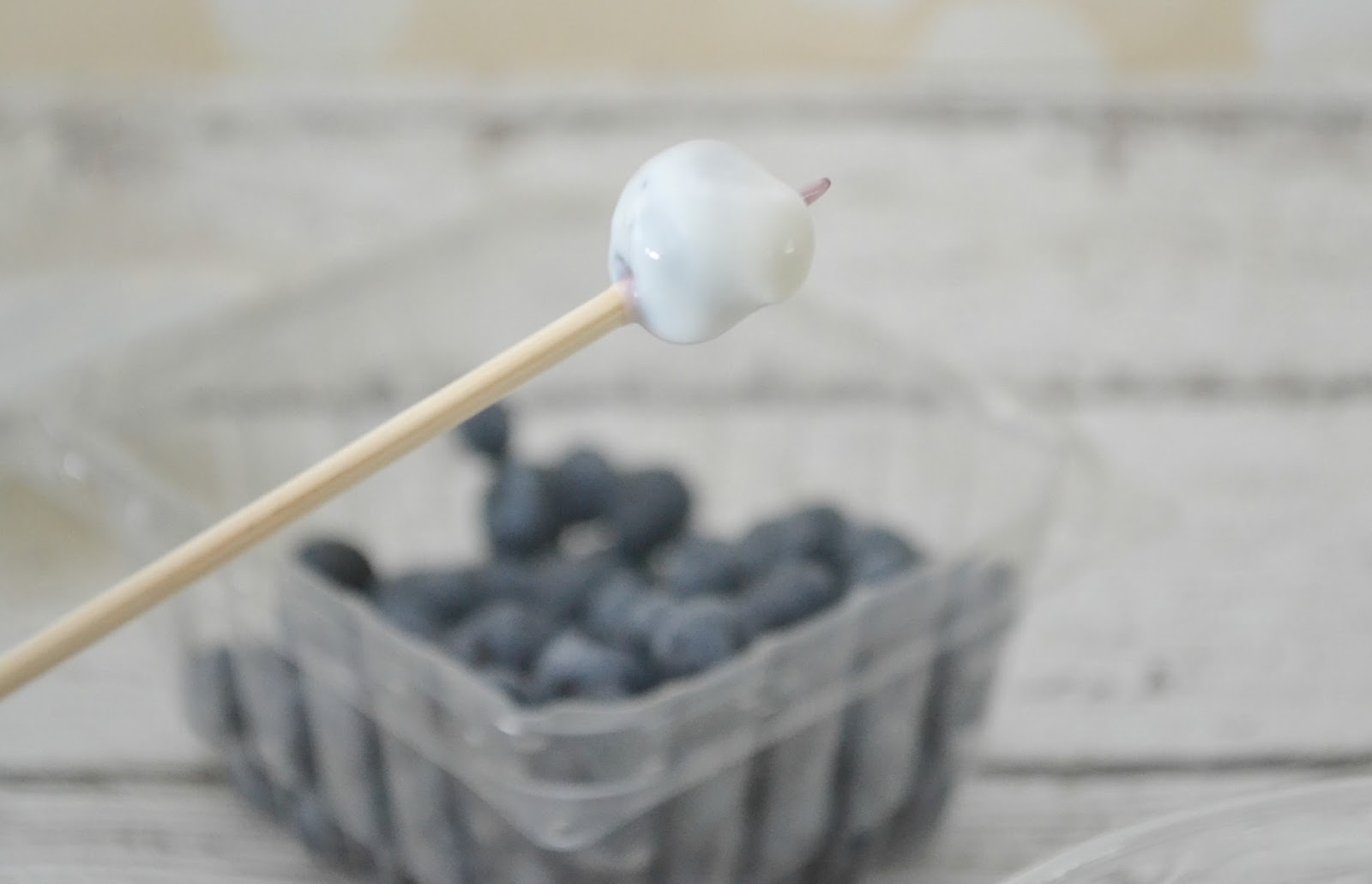 Frozen Yogurt Covered Blueberries Building Our Story